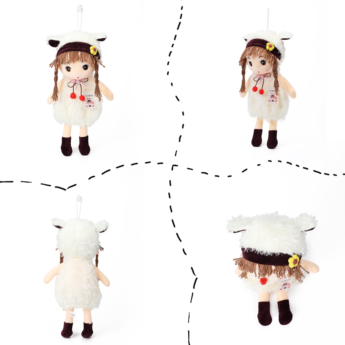 V.NINE Small Dolls Baby Alive Magical Mixer Baby Doll Tropical Treat Toy for Kids Ages 3 and Up